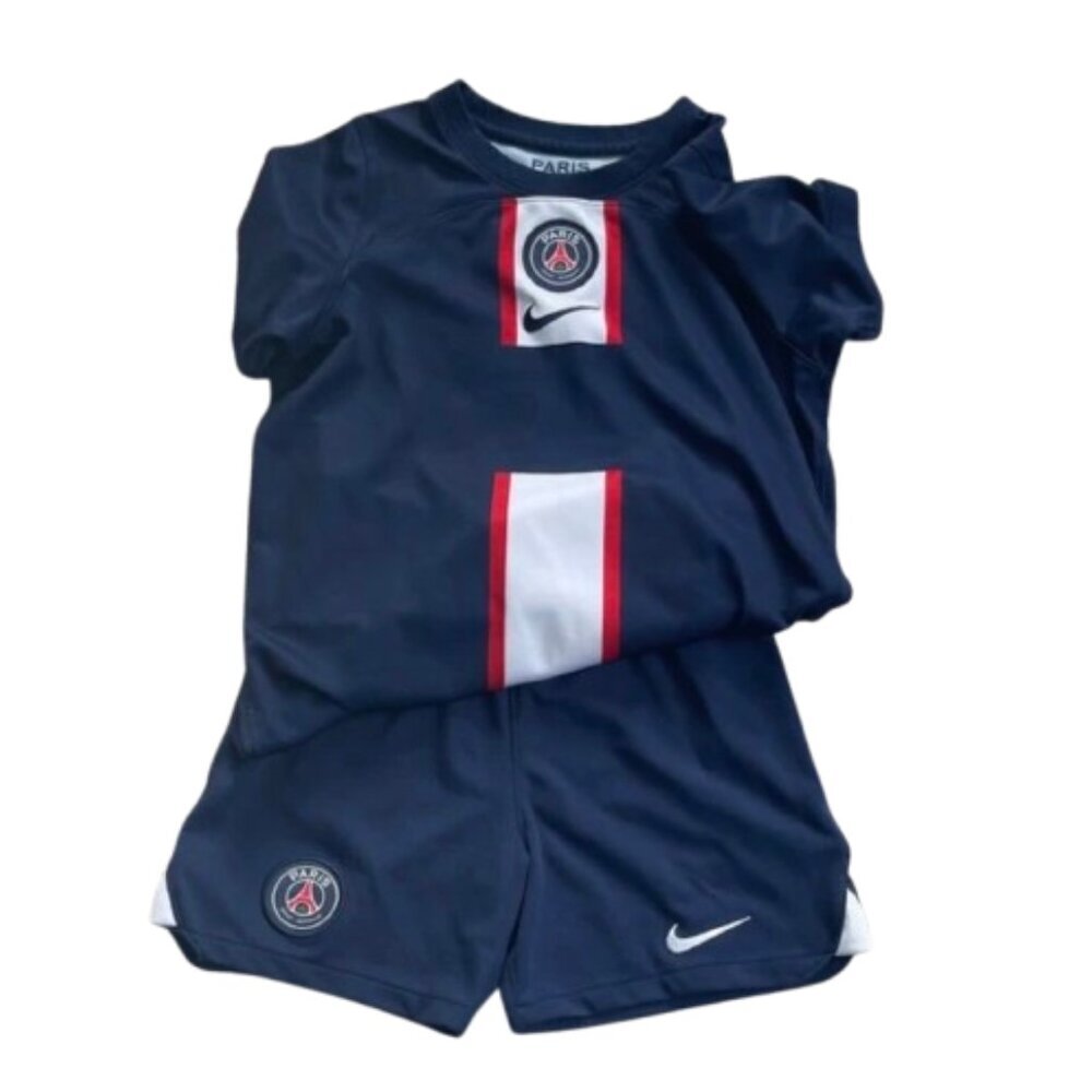 Nike Kids PSG Jersey & Shorts